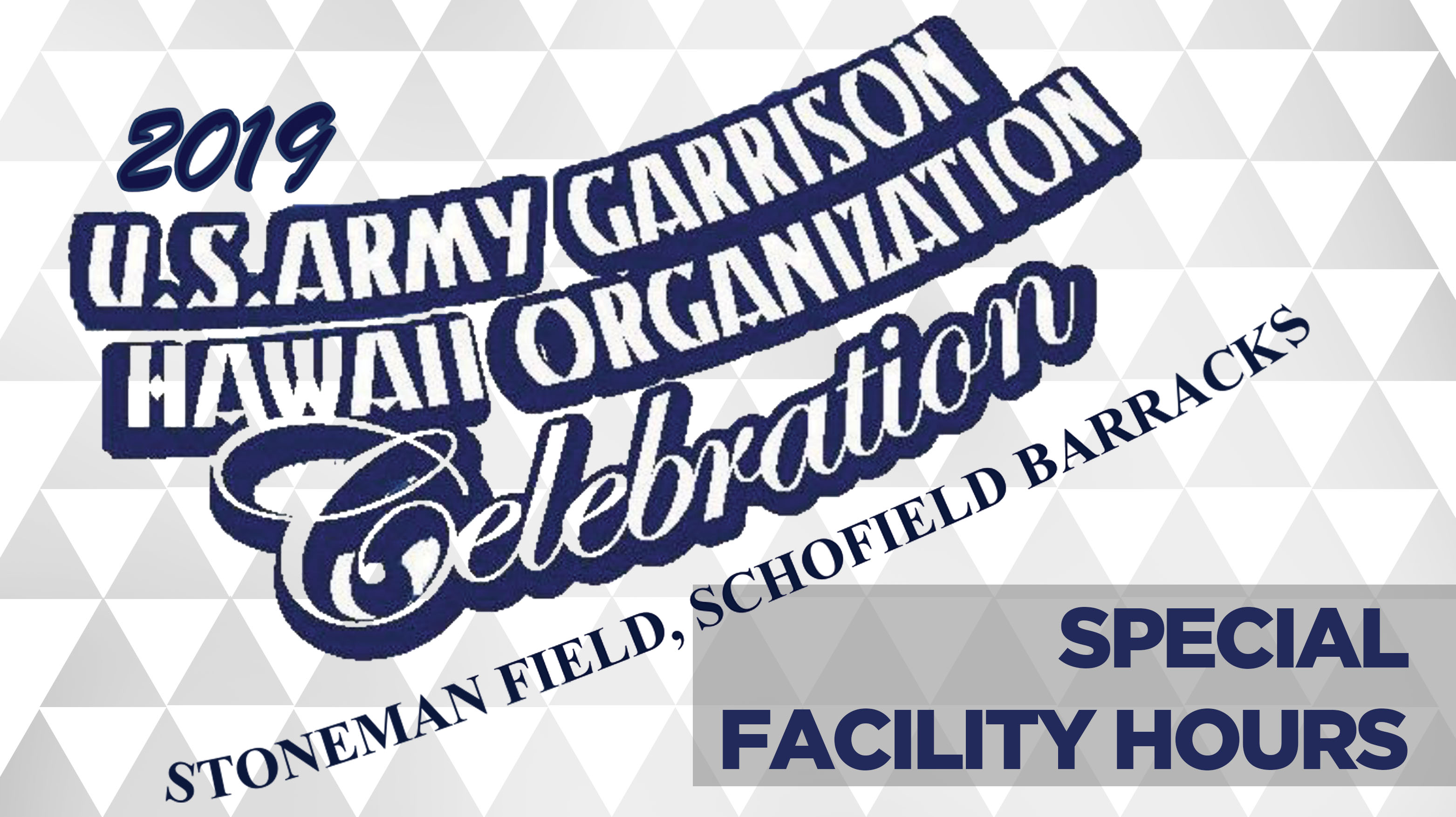 Garrison Organization Celebration Facility Hours Garrison Organization Celebration Facility Hours