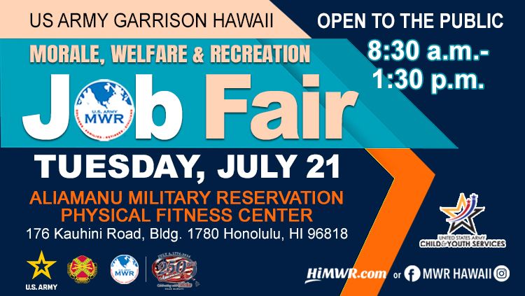 CYS MWR July Job Fair
