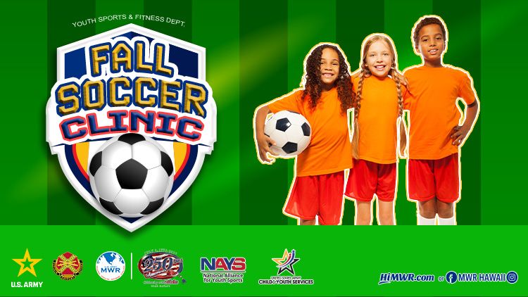 Registration: Youth Sports Fall Soccer Clinic