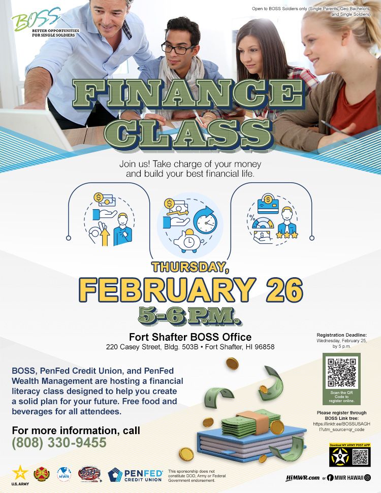 Finance Class Flyer