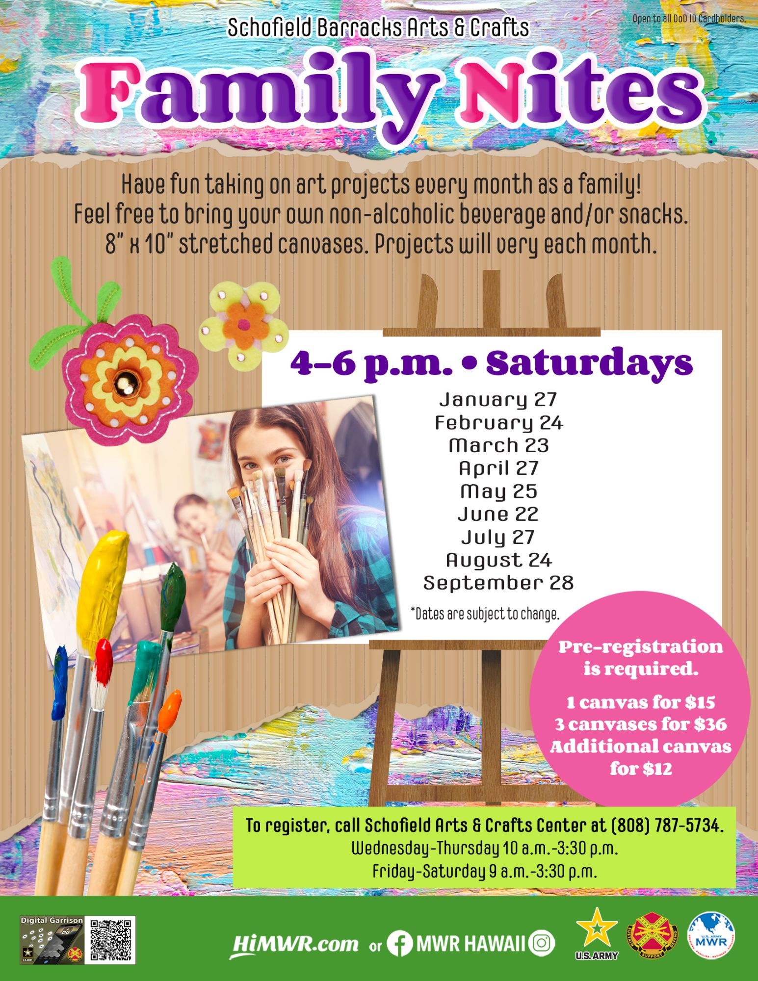 View Event :: Adult & Teen Art Classes :: Hawaii :: US Army MWR