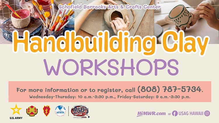 Hand-Building Clay Workshops