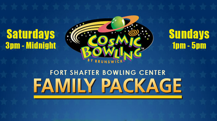 Cosmic Bowling Family Package Cosmic Bowling Family Package